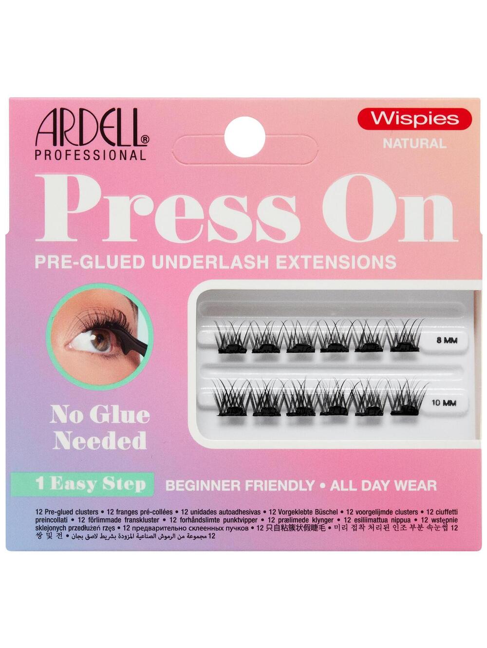 Ardell Professional Wispies Natural Press On Pre-Glued Underlash Extensions